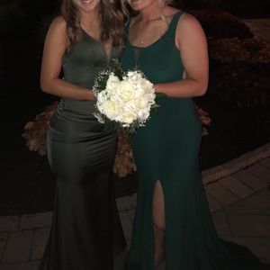 Forrest Green Prom Dress